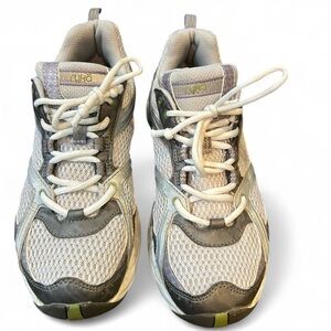 Ryka Light Gray and Dark Gray Mesh Running Sneakers